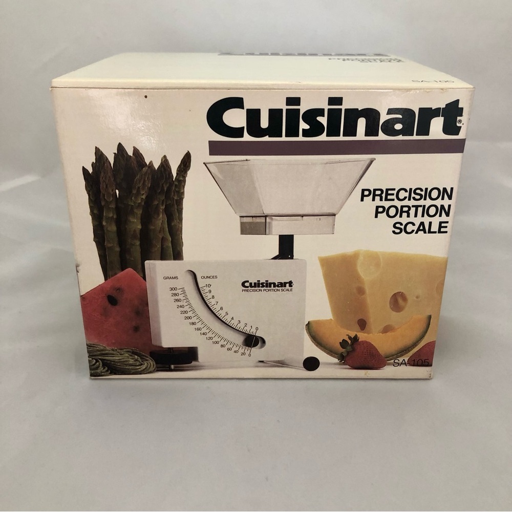 Cuisinart White Precision Portion Scale - Classic Kitchen Scale